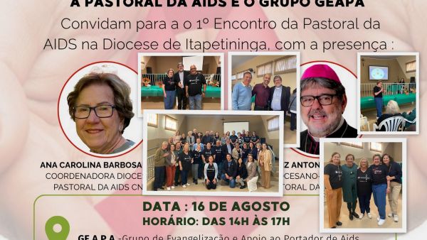 EVENTO COM PASTORAL DA AIDS 16.08.2025